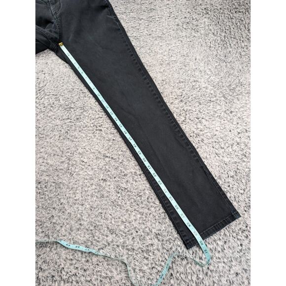 RSQ Pants Mens 29x32 Blue Khaki Flat Front Slim Straight Casual Normcore Preppy - Picture 7 of 9